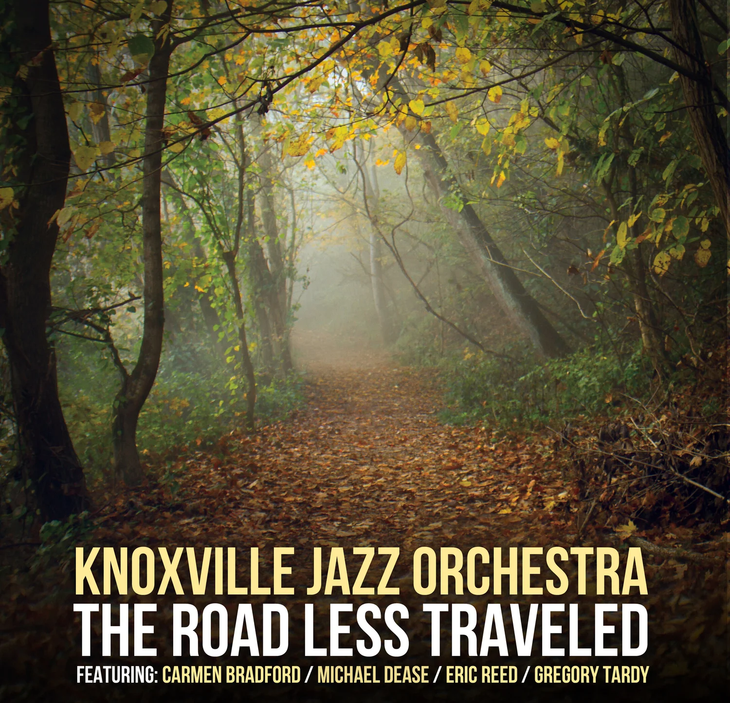 The Road Less Traveled Physical CD — Knoxville Jazz Orchestra