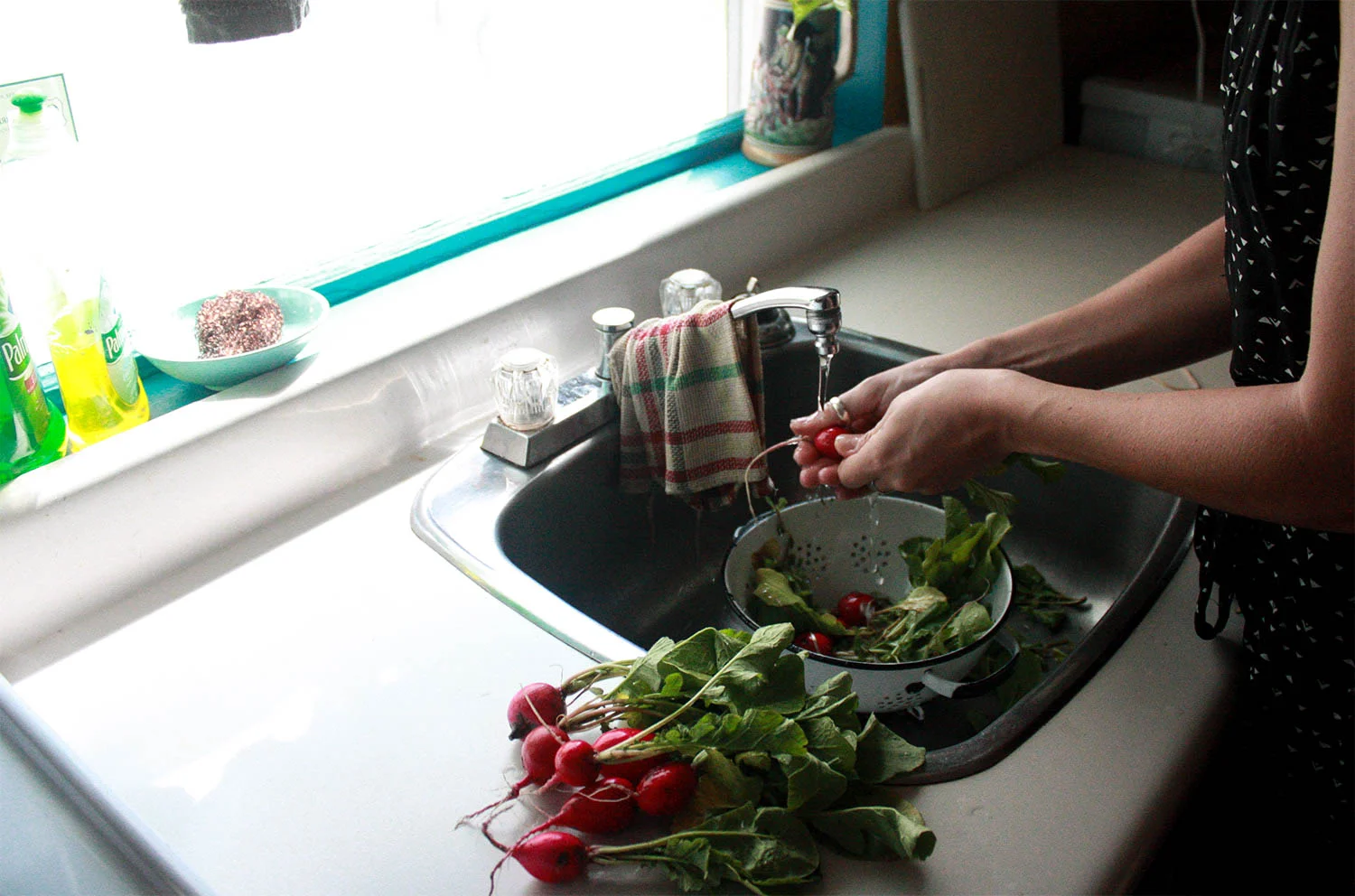 Radish and Kolbassa Frittata