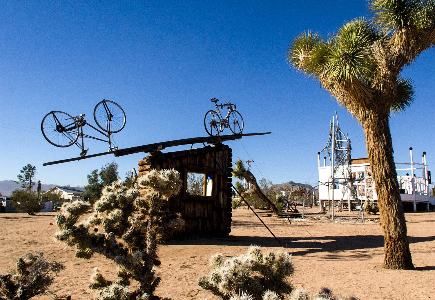 "Purifoy dedicated himself to the found object, and to using art as a tool for social change. He lived the last 15 years of his life creating ten acres of large-scale sculpture on the desert floor. Constructed entirely from junked materia…