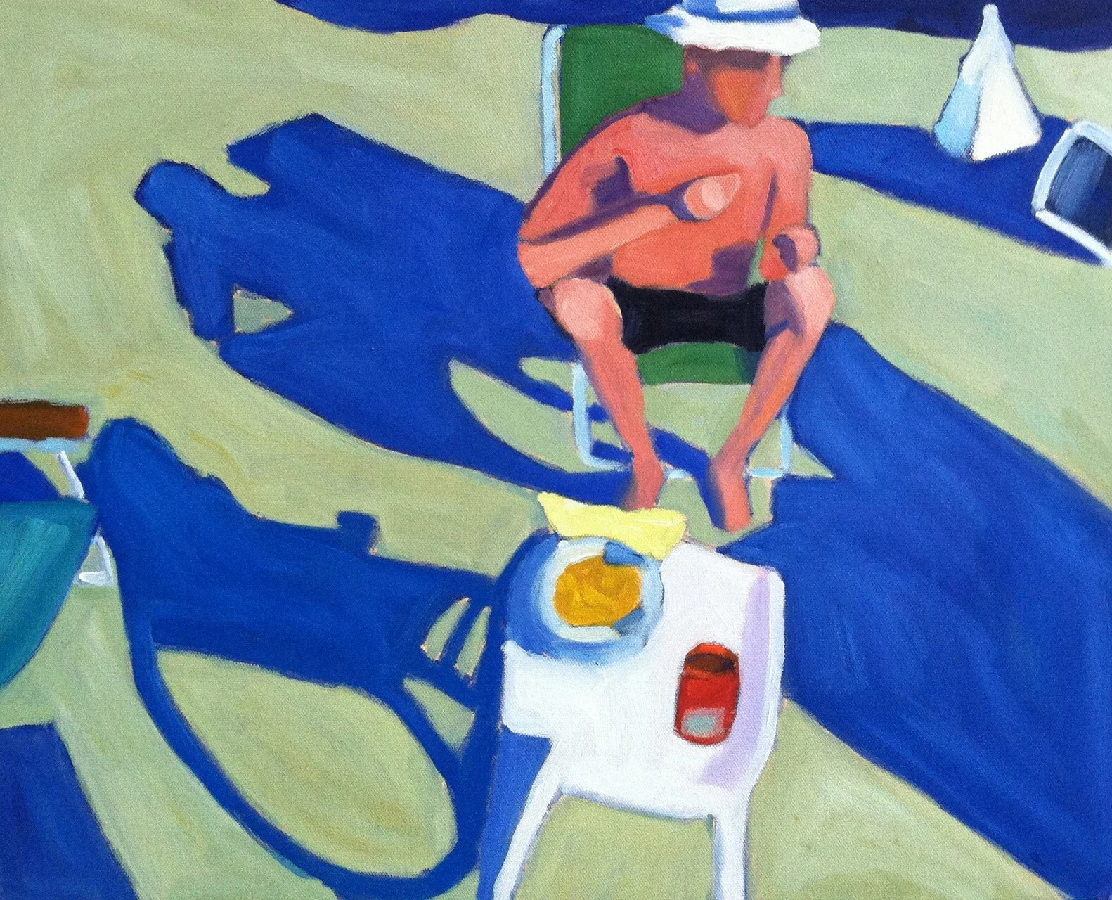Man in a Beach Chair