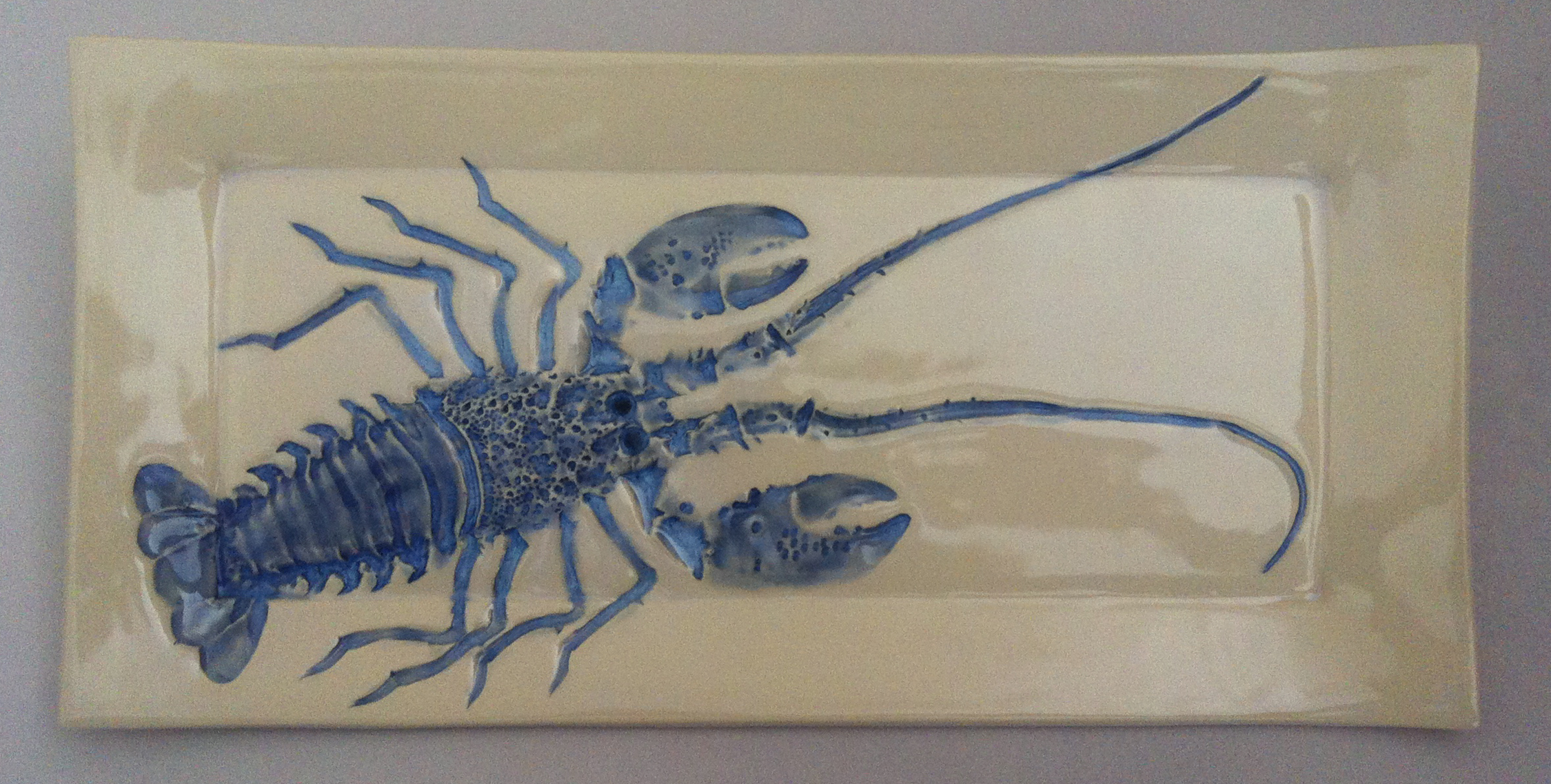 Blue Lobster Plate