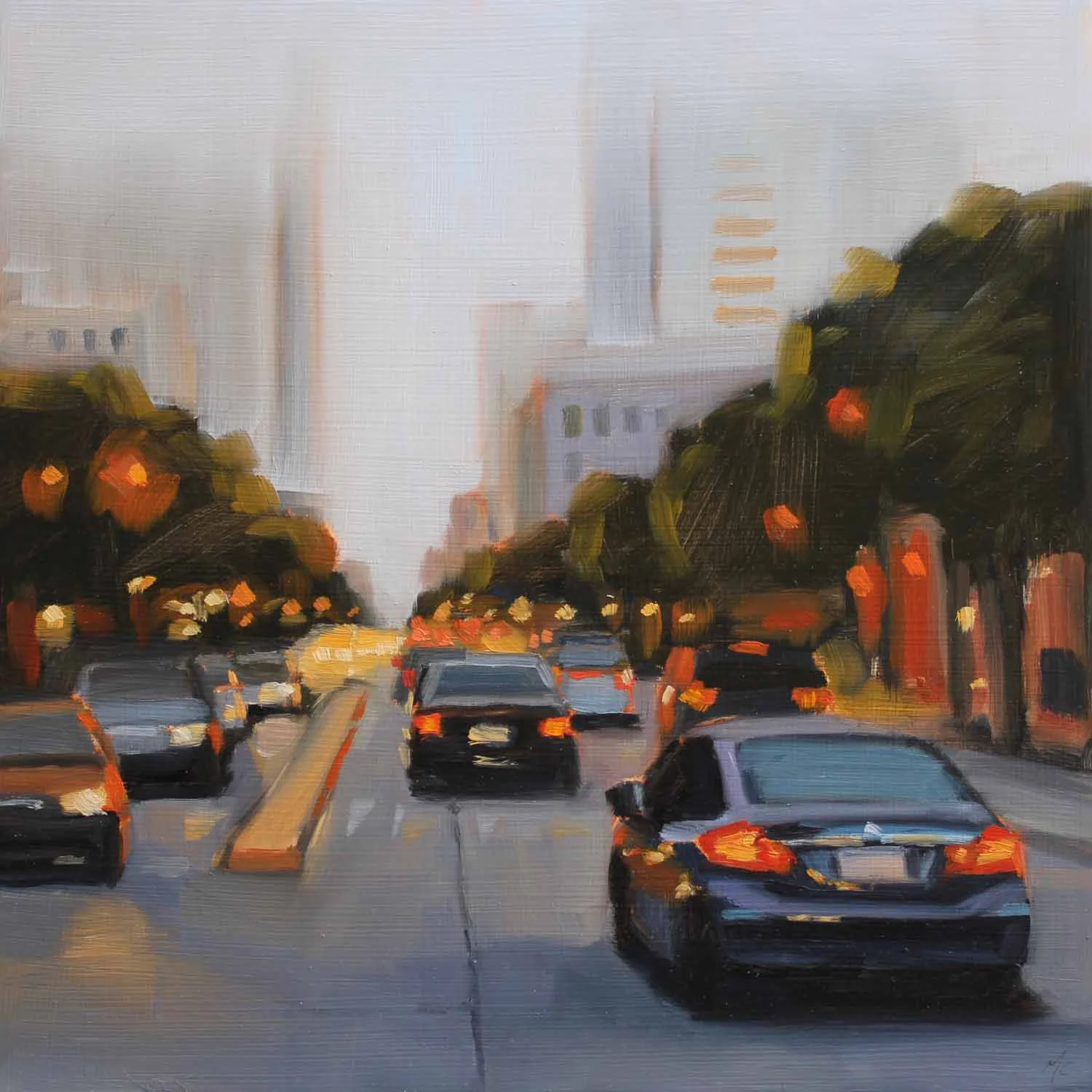 Fog Over Market