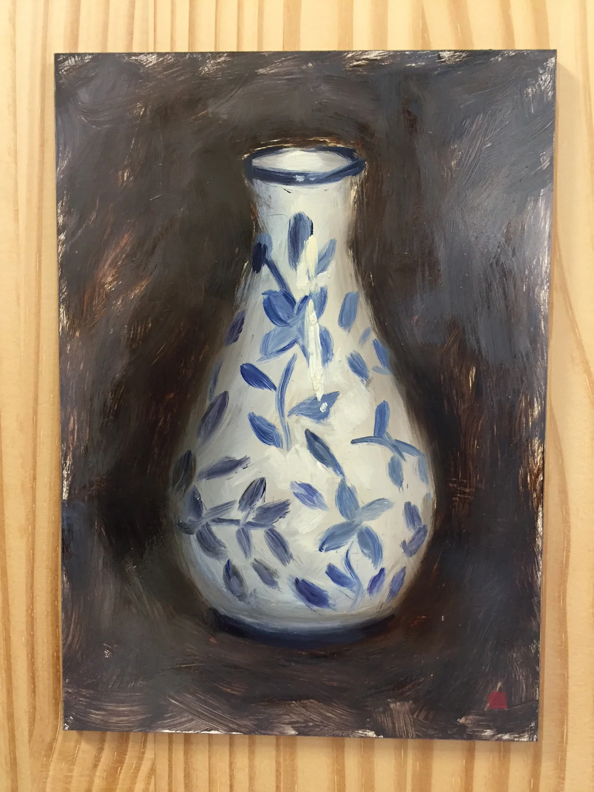Blue and White Vase