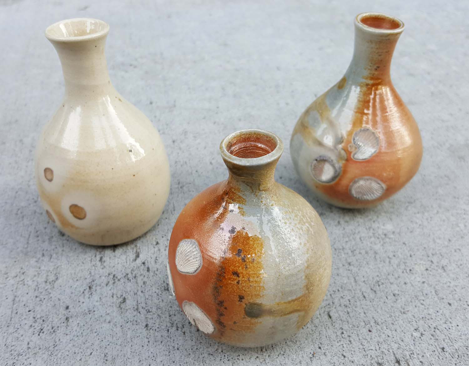 Mini Wood-Fired Vases
