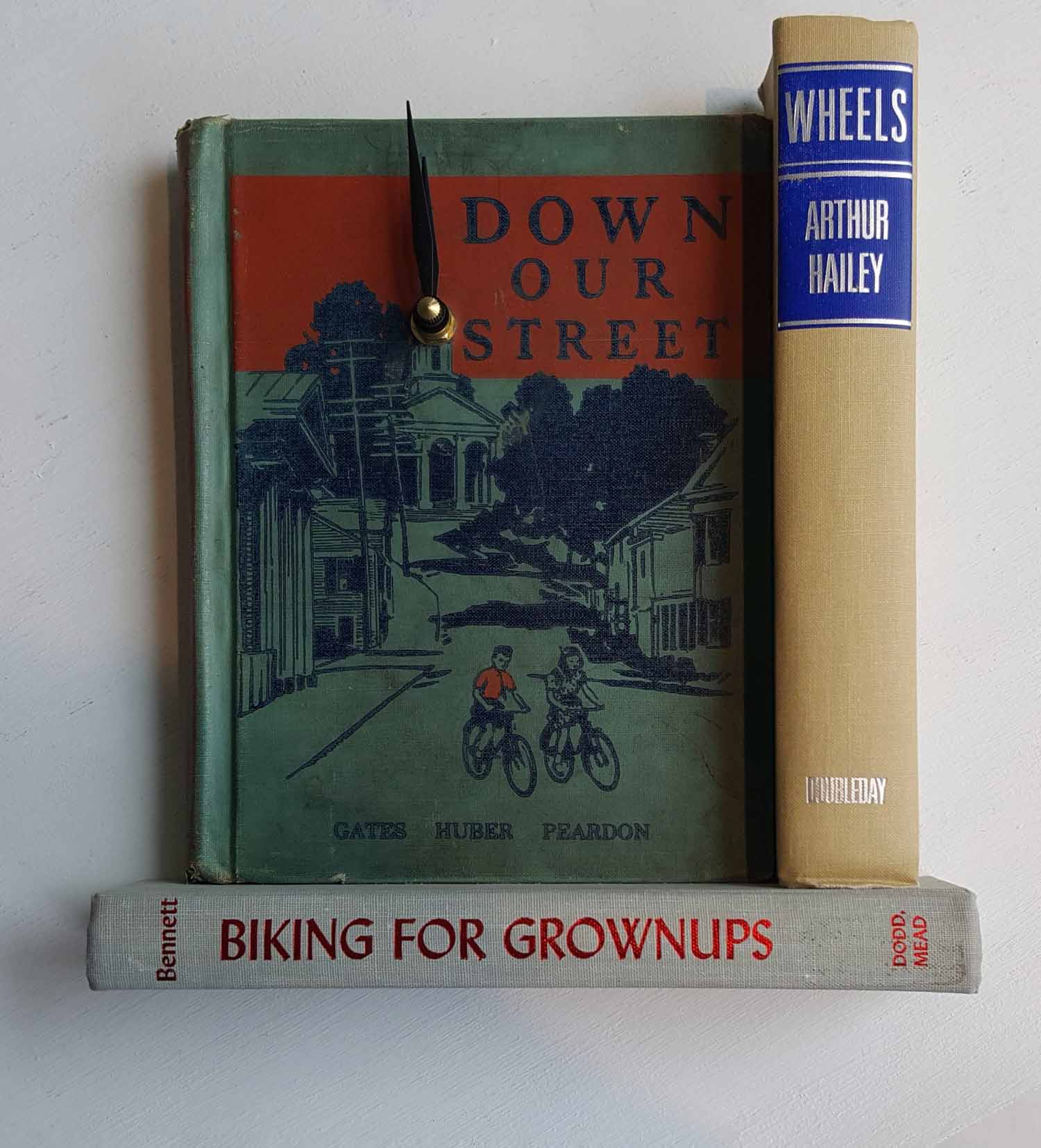 Biking for Grownups Book Clock