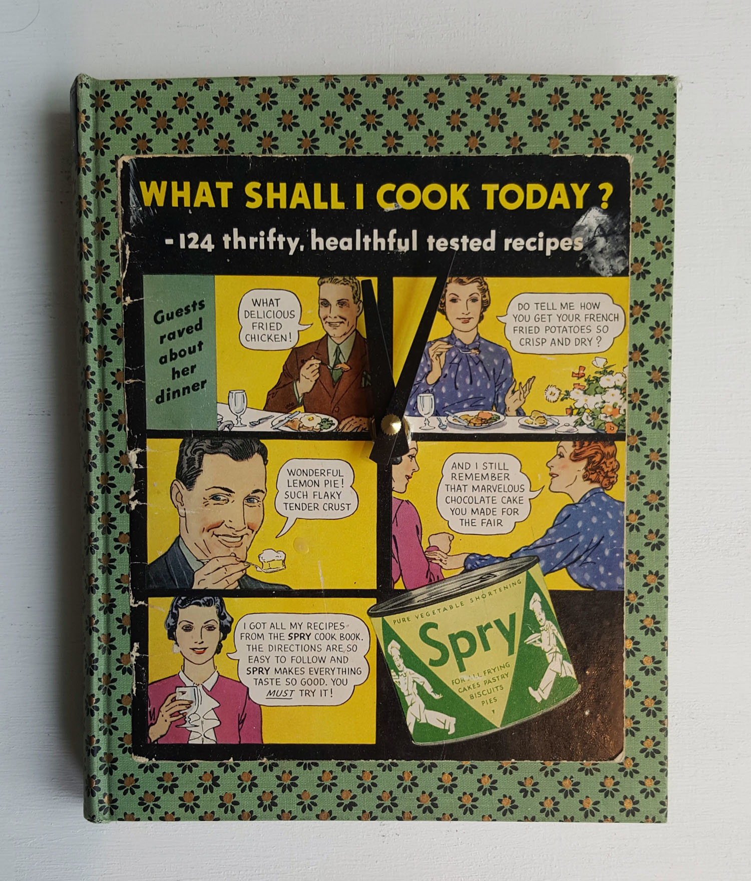What Shall I Cook Today? Clock