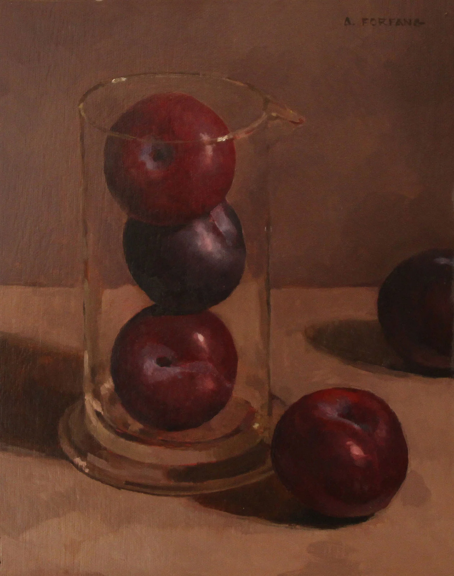 Stacked Plums
