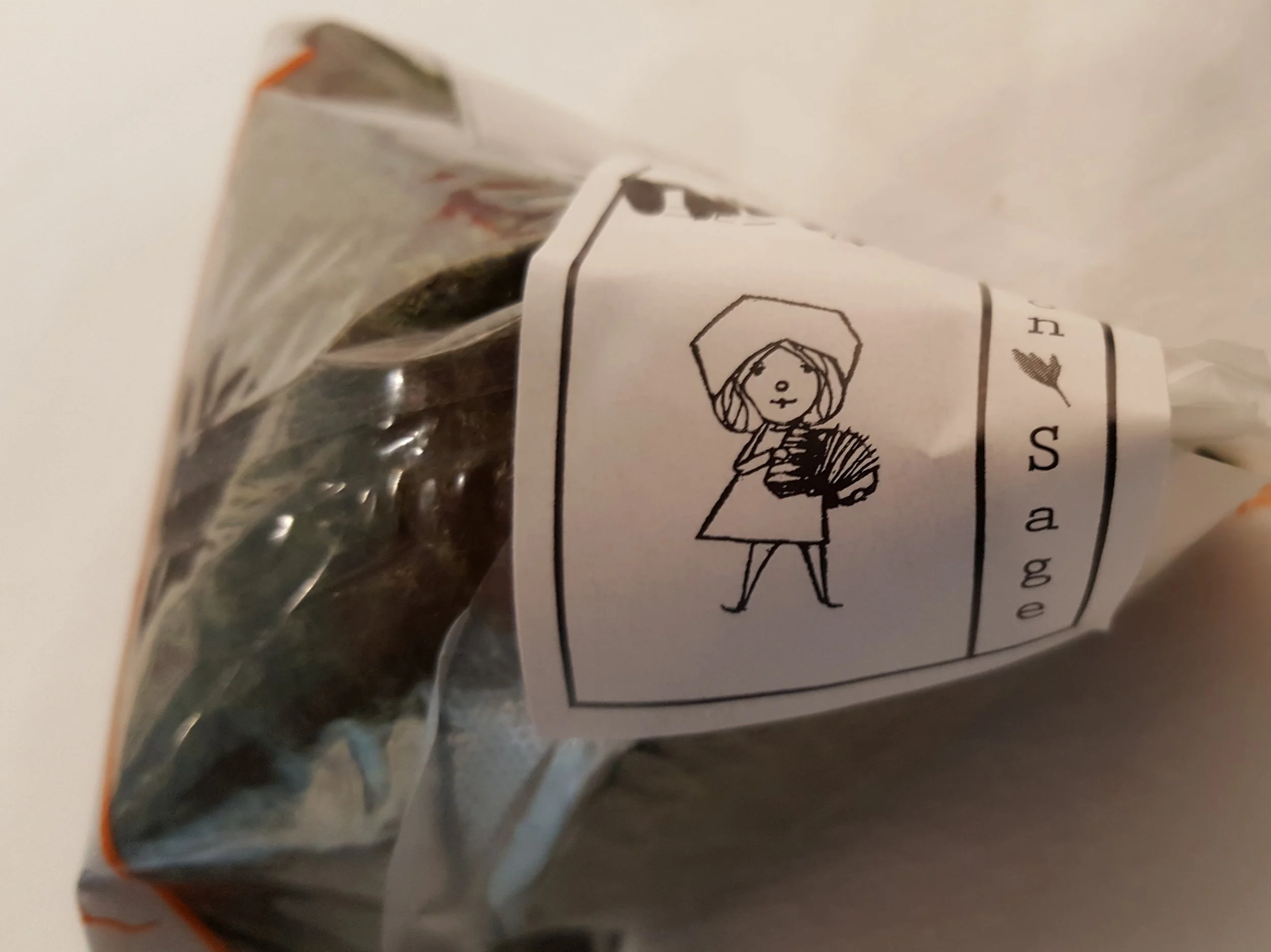 The Common Sage logo girl