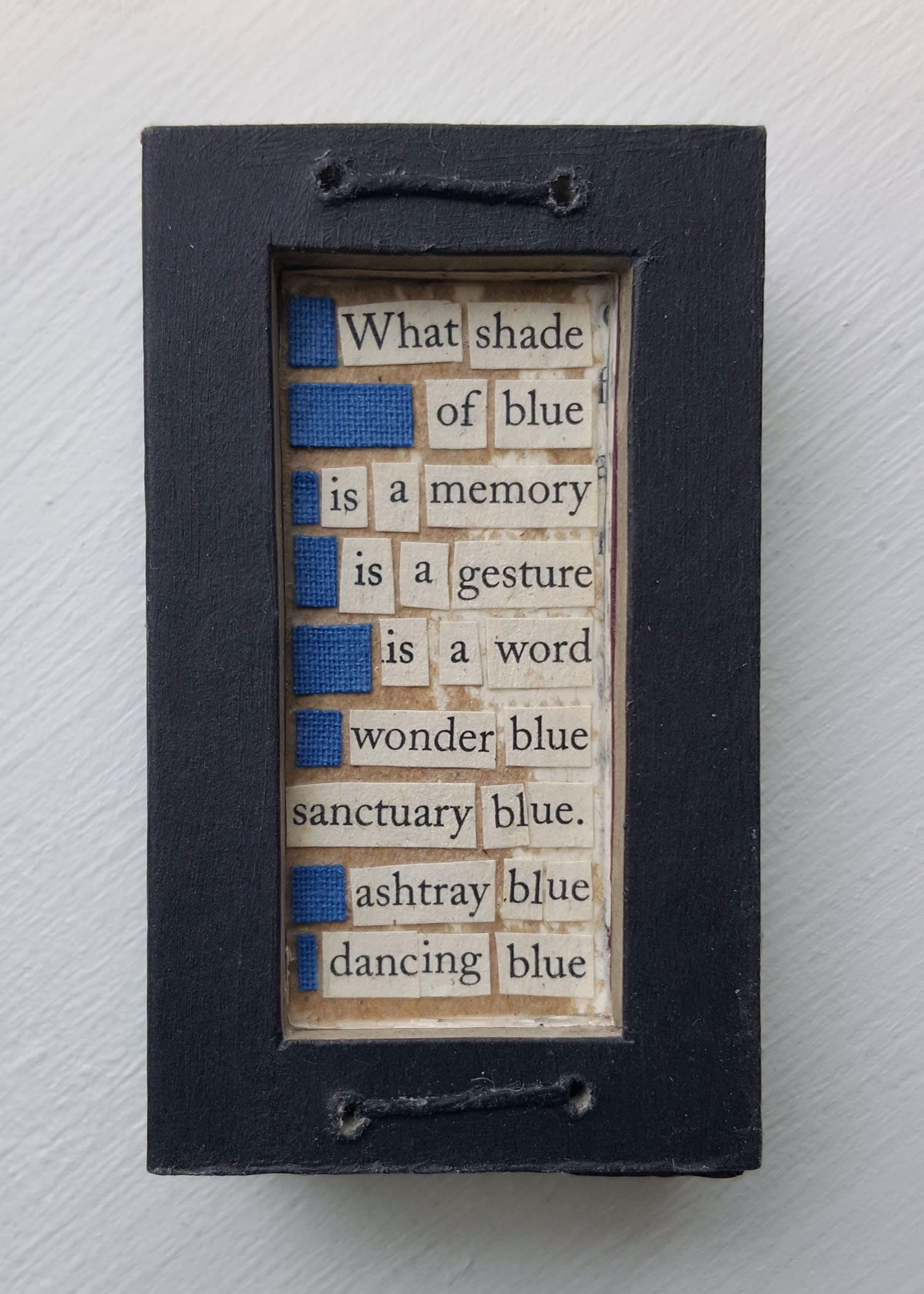 Book Fragments: What Shade of Blue