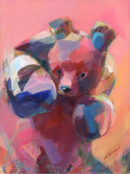 Boxing Bear - Pink 2