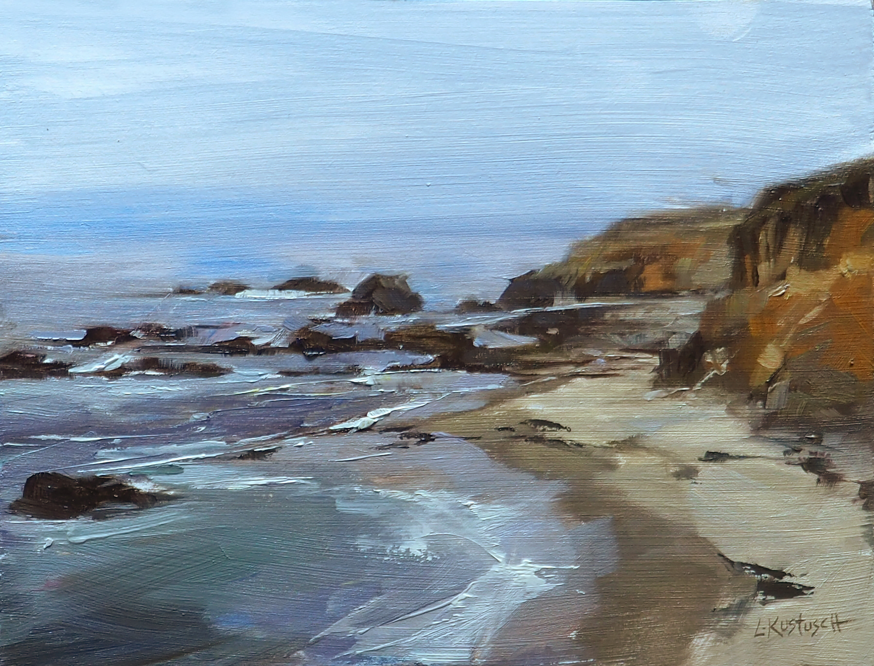 Pescadero Beach Plein Air 1