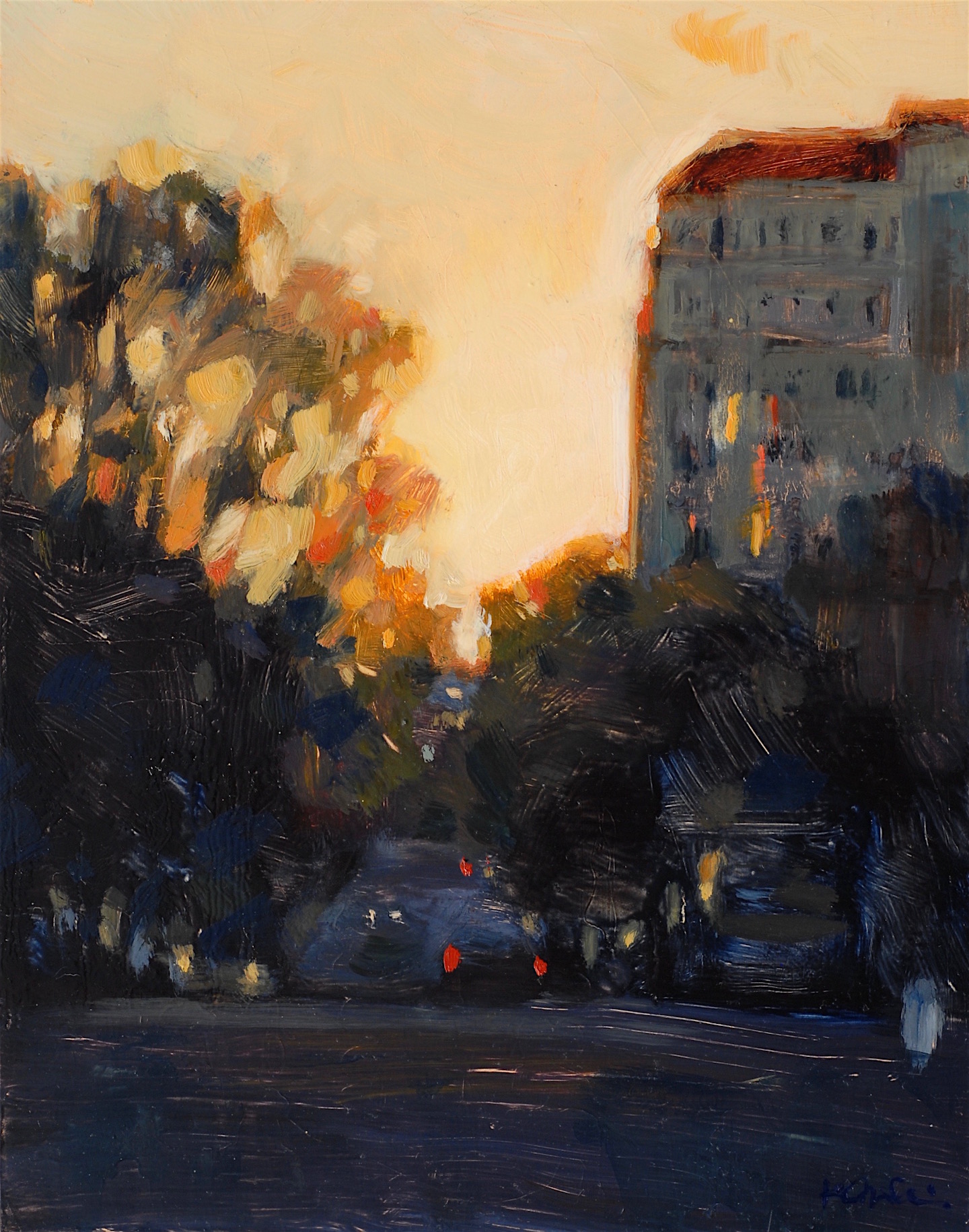 Dusk, Pacific Heights