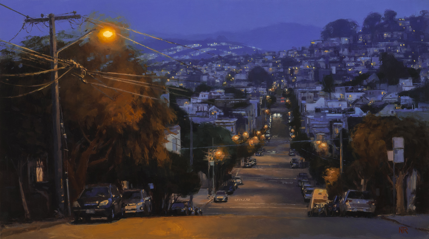 Dusk on Dolores Heights