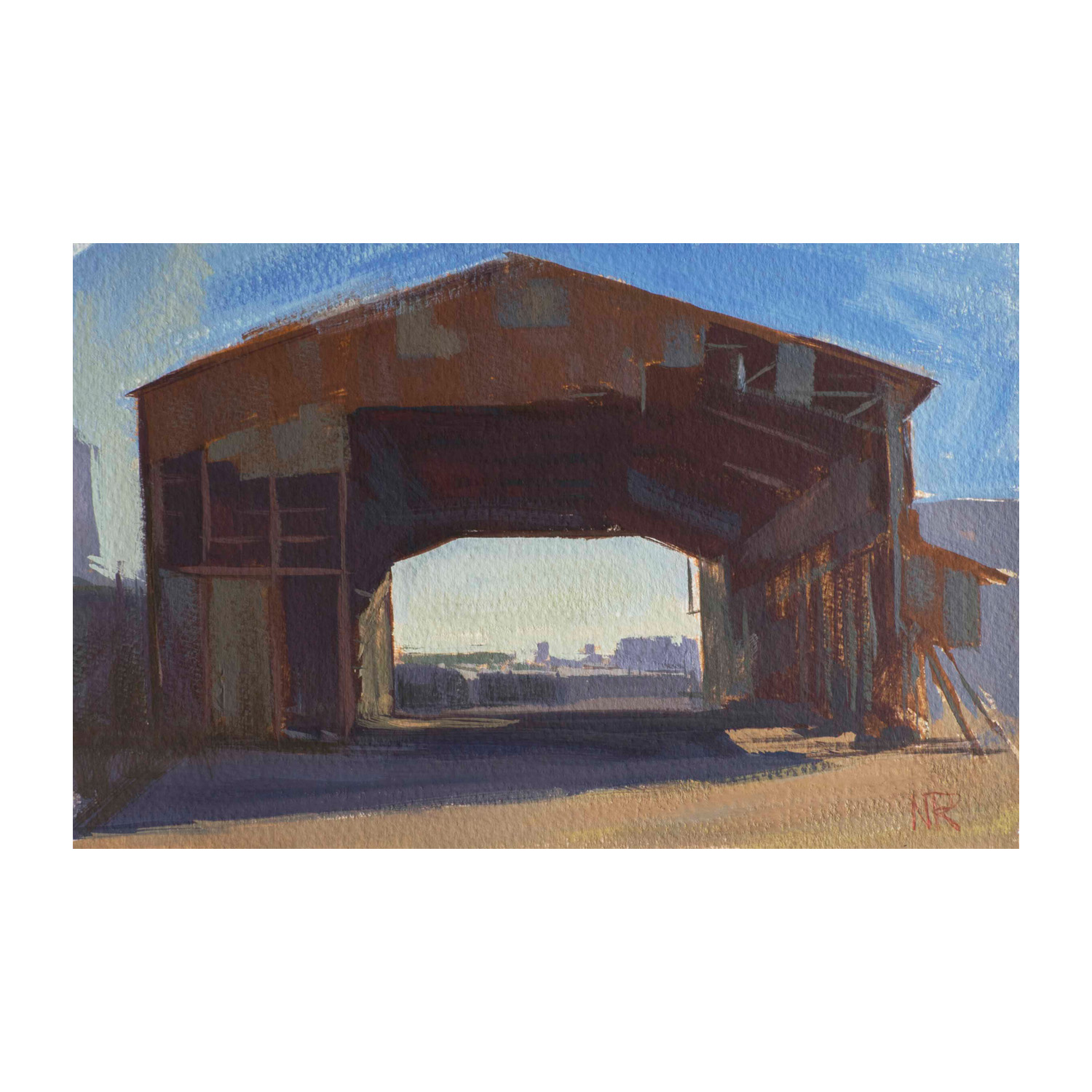 Pier 70 Plein Air Study