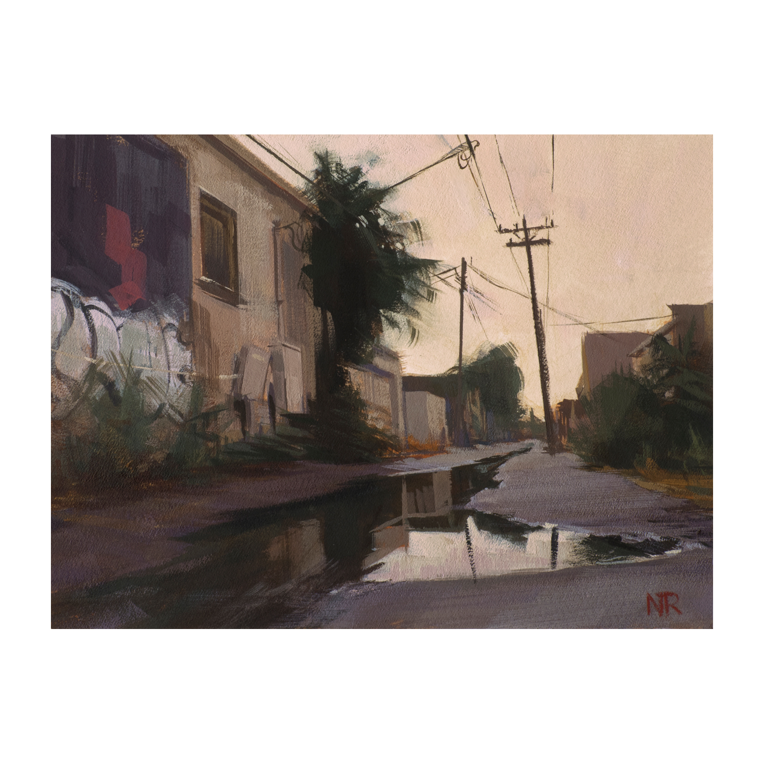 Alley Reflections Study