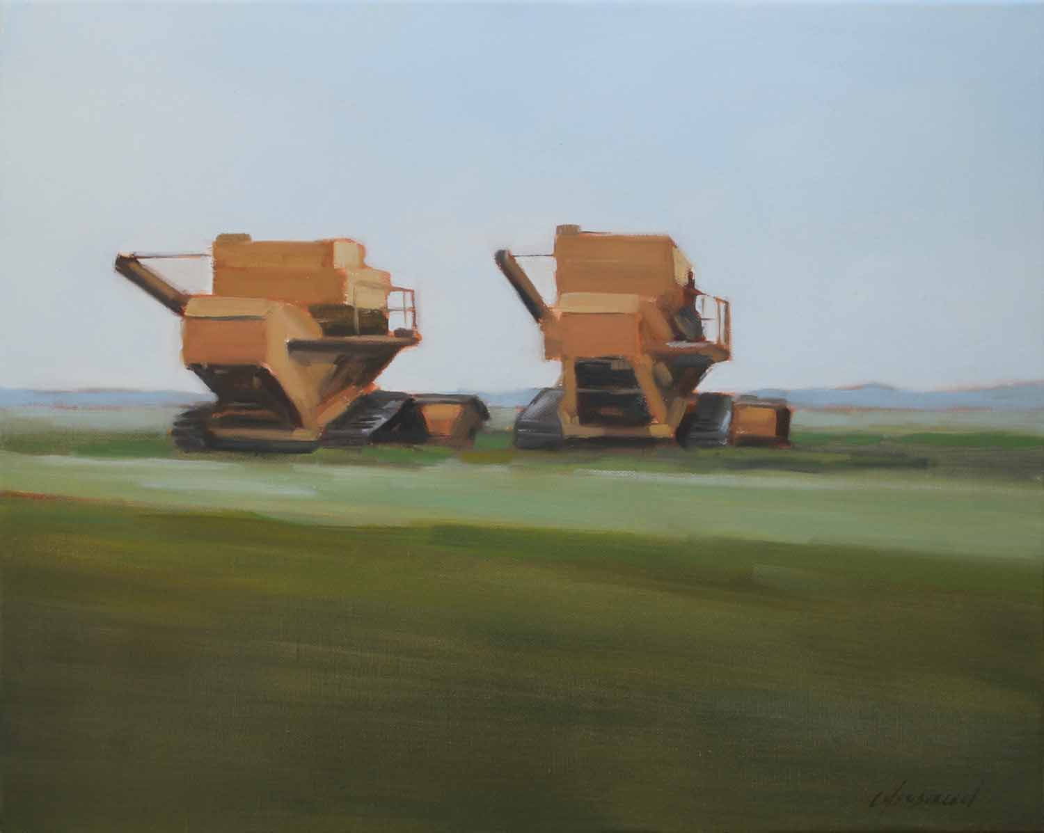 Harvesters by Michael Chamberlain