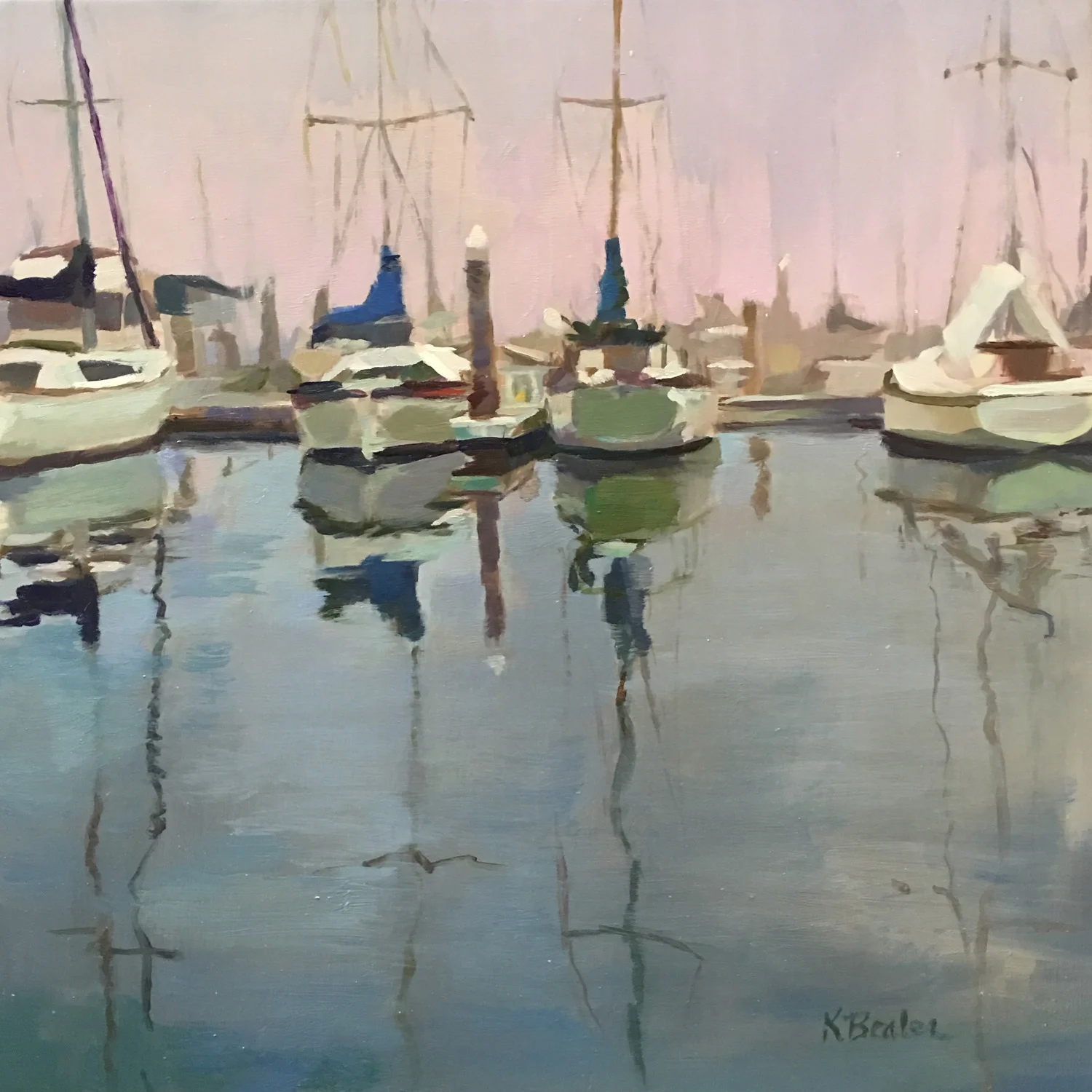 Overcast Marina