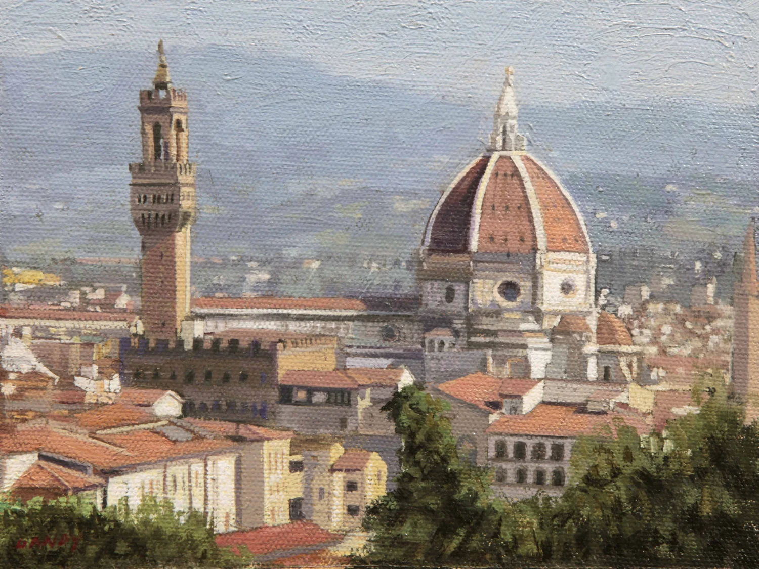 View from Boboli Gardens