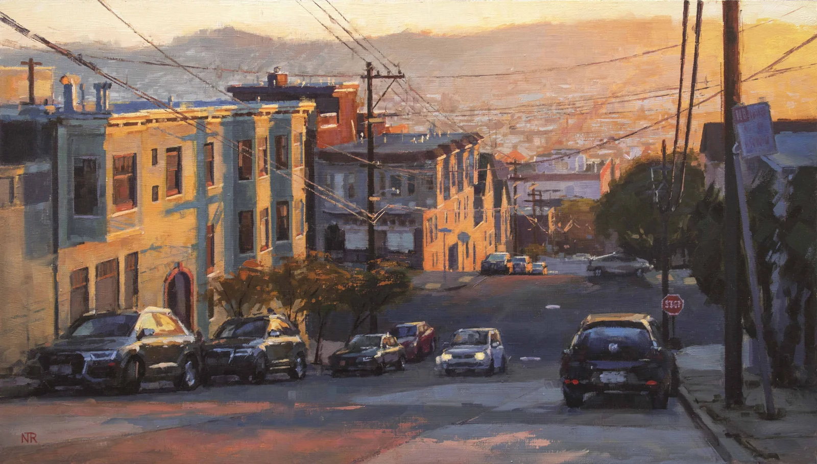 Sunset on Potrero Hill