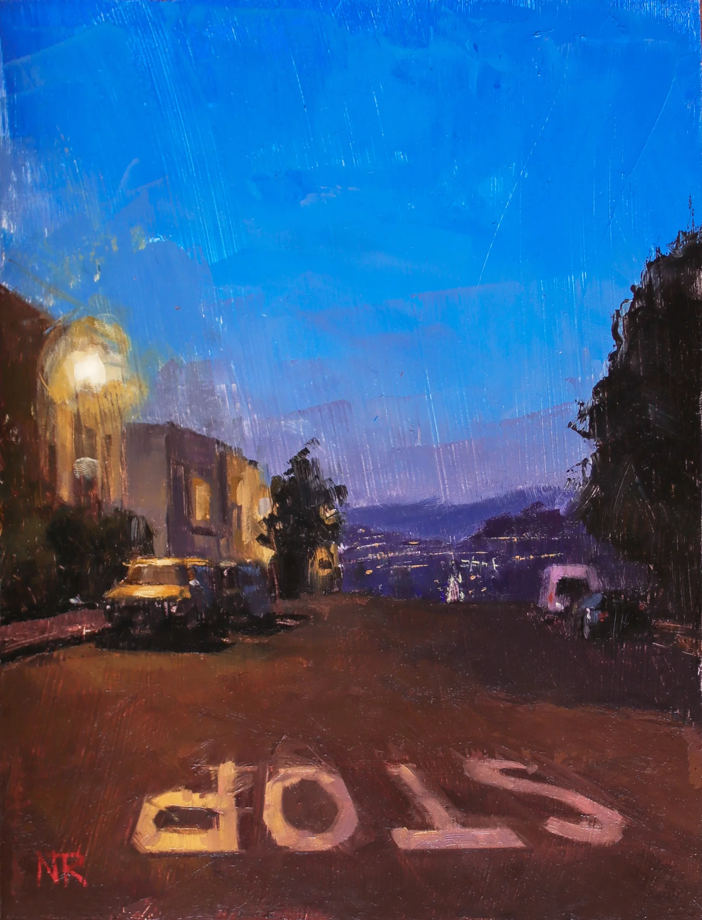 Sketch for Dawn at 21st and Sanchez