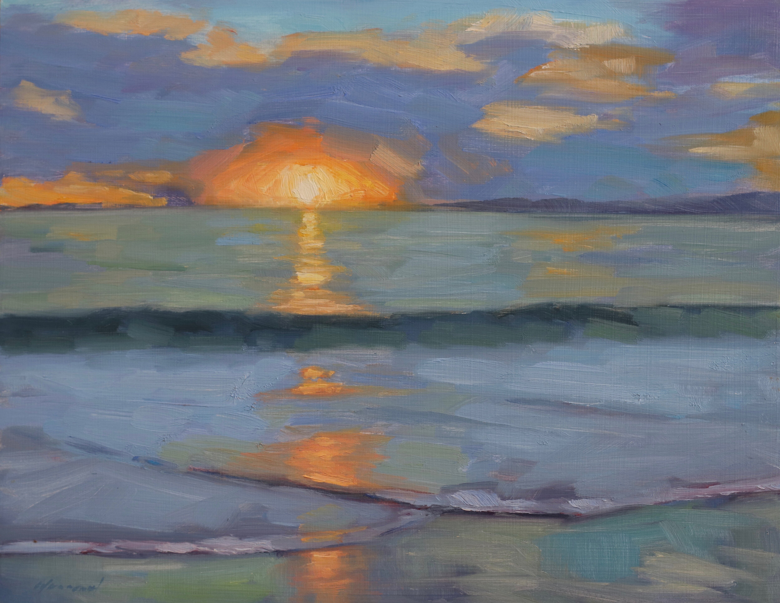 Laguna Sunset by Michael Chamberlain