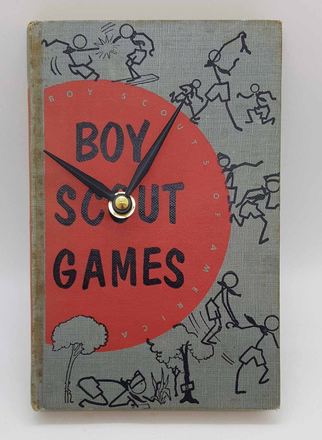Boy Scout Games Book Clock