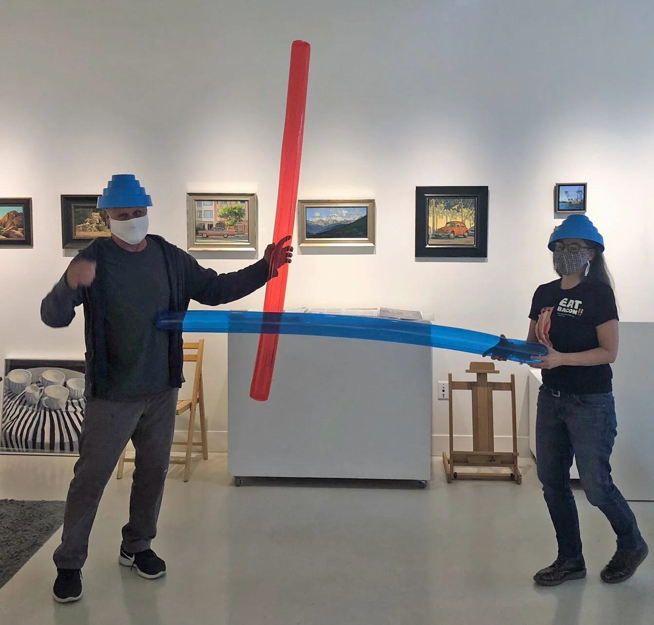  Let’s social distance!  We’re celebrating our 6th anniversary on Pacific with our 6-foot long pool noodles. 
