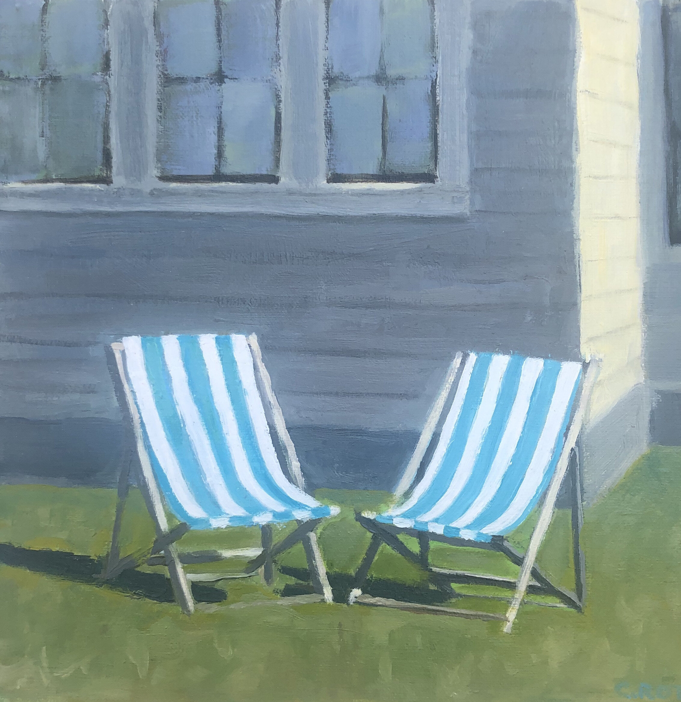 Summer Stripes: Lounge Chairs