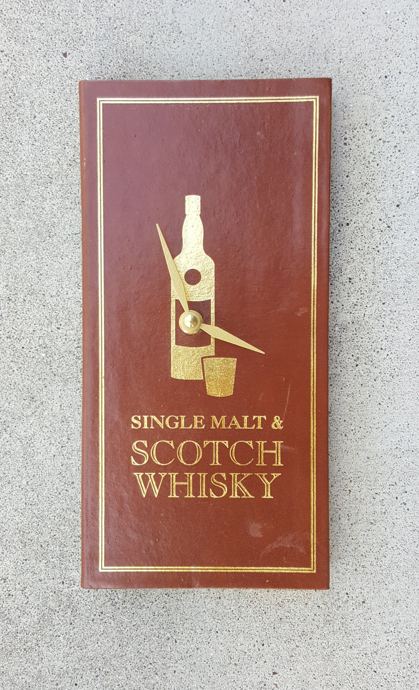 Single Malt Scotch Clock