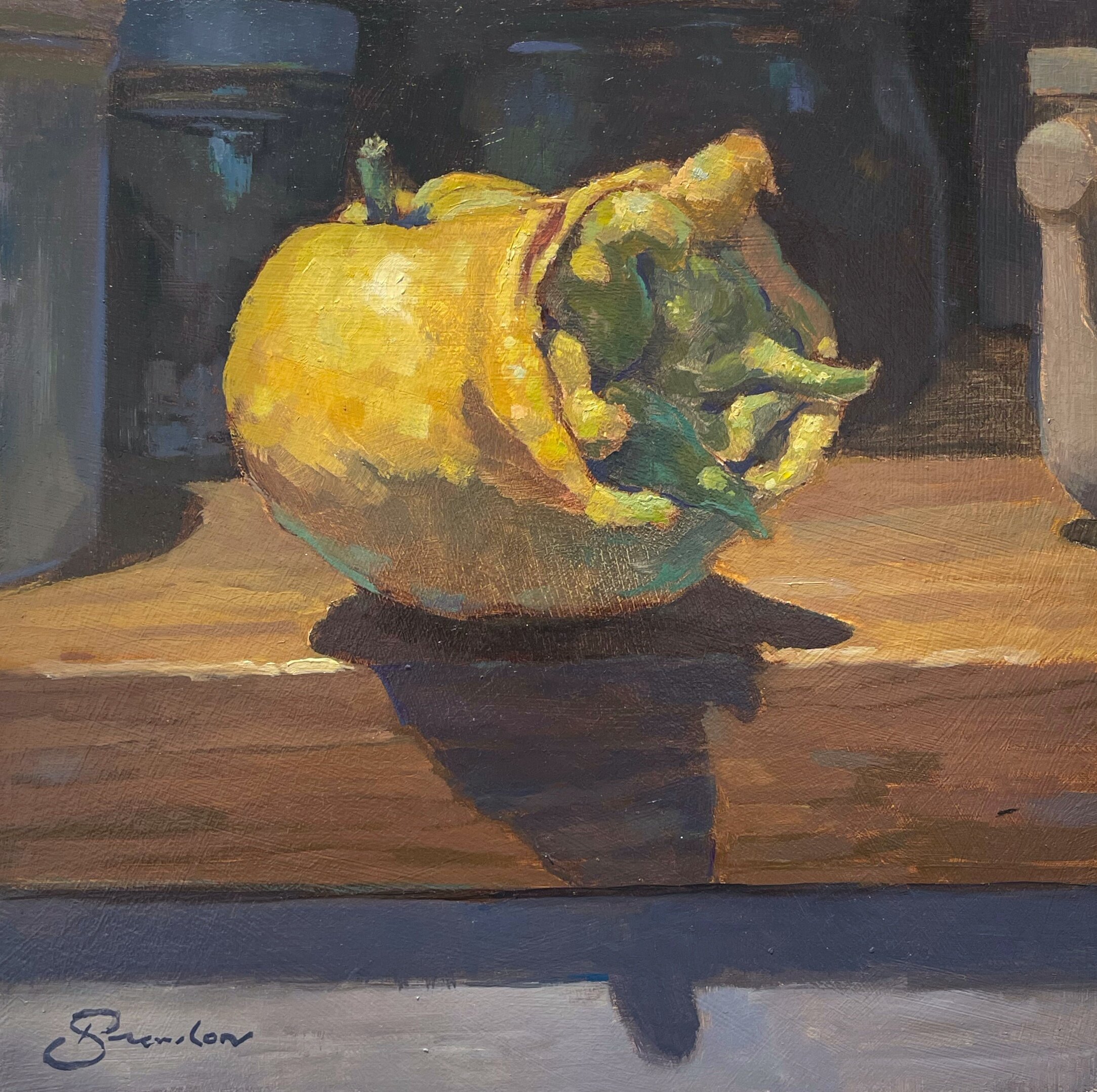 Portrait of An Alien Lemon