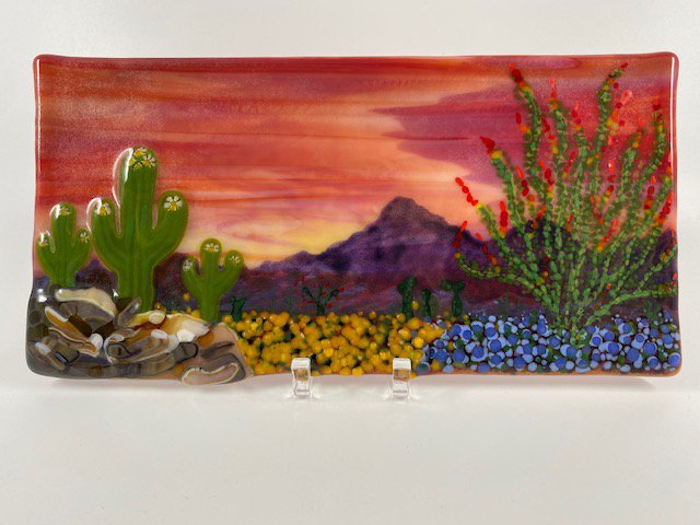 California Desert in Bloom by Charlotte Kay