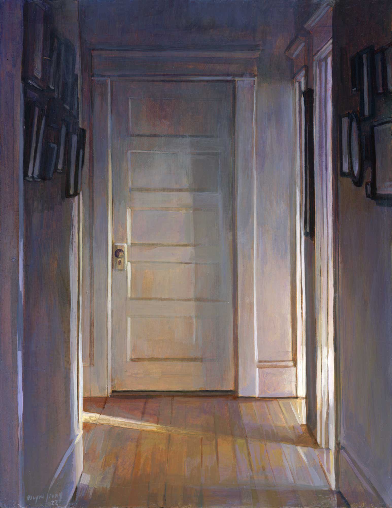 Door at the End of the Hallway by Wayne Jiang