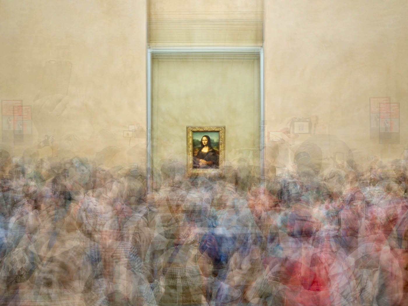 Mona Lisa, Louvre by Pep Ventosa