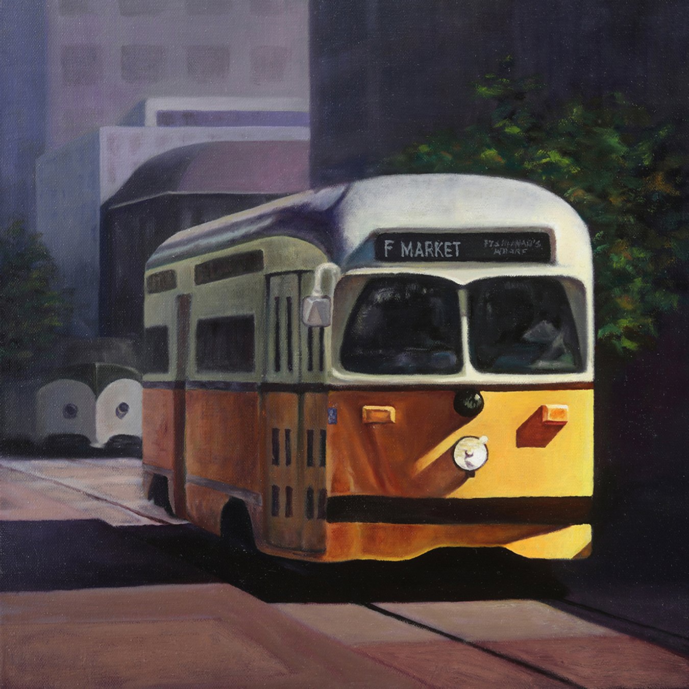 Yellow Trolley by Ji Young Yoon
