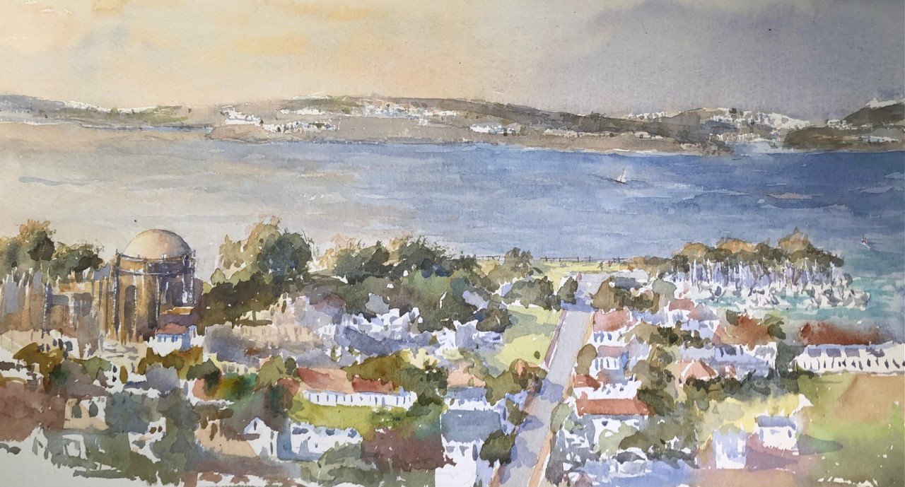 View to the Marina by Rolf Lygren