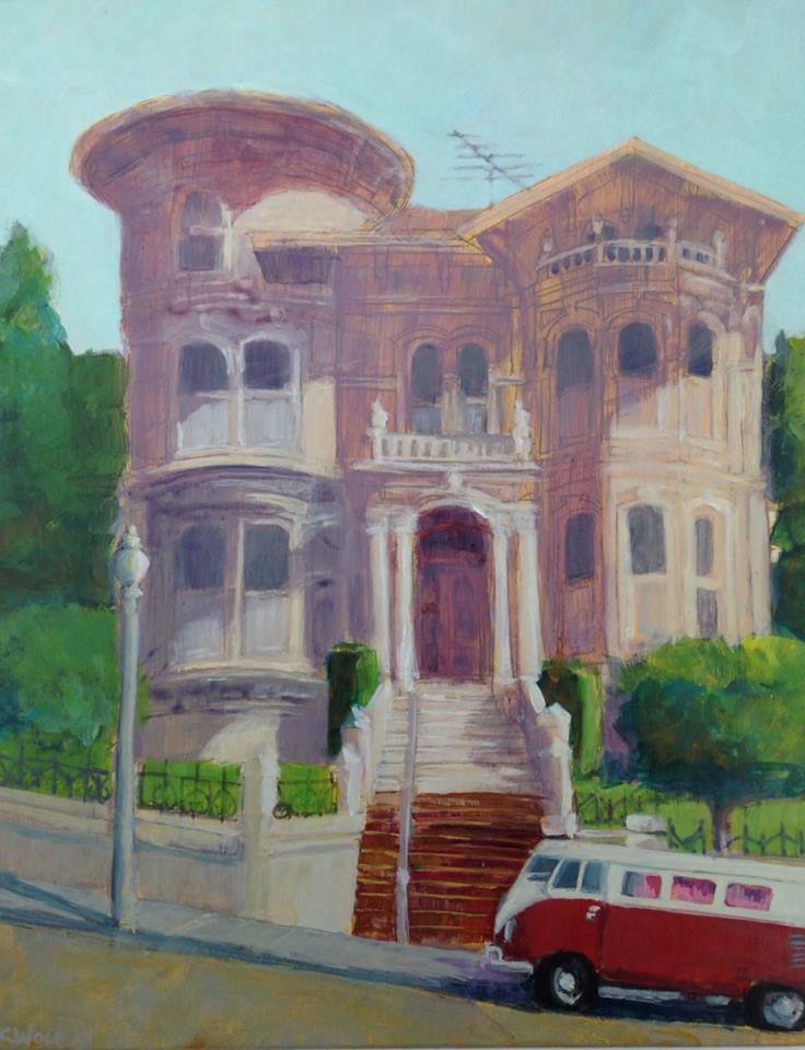 Pacific Heights 1969 by Kathleen Wolf