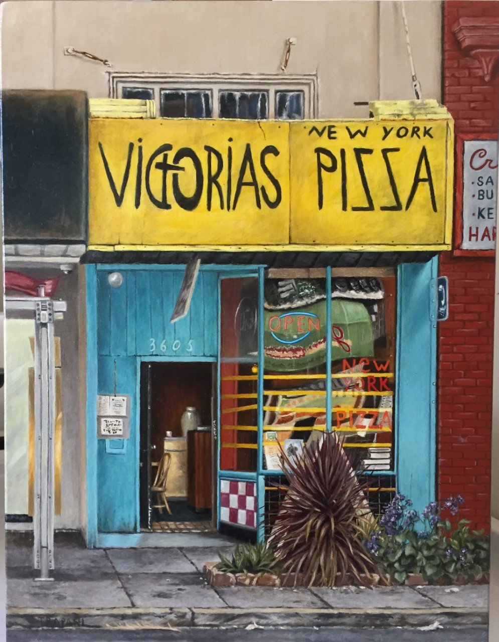 Victoria's Pizza by Maria Trapani
