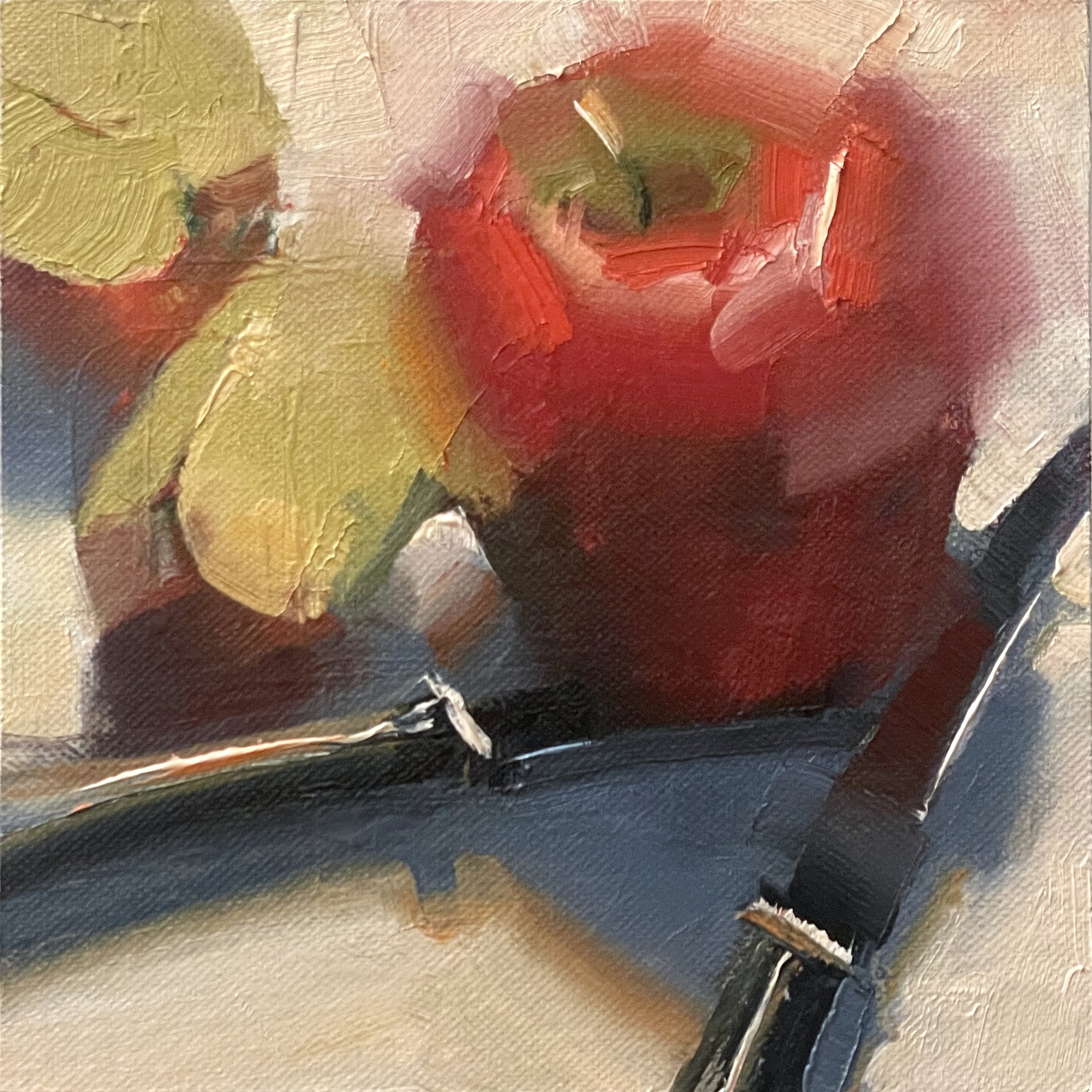 Apple Slices by Carol Tarzier
