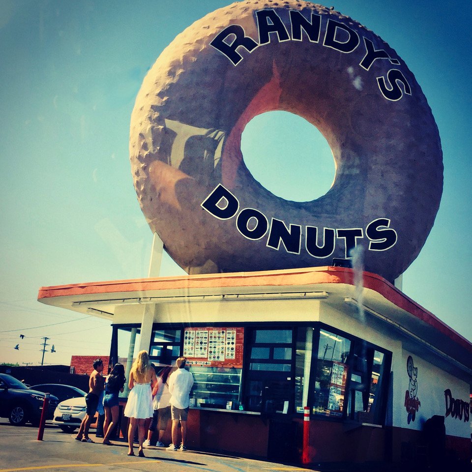 Randy's Donuts by Liz Mamorsky
