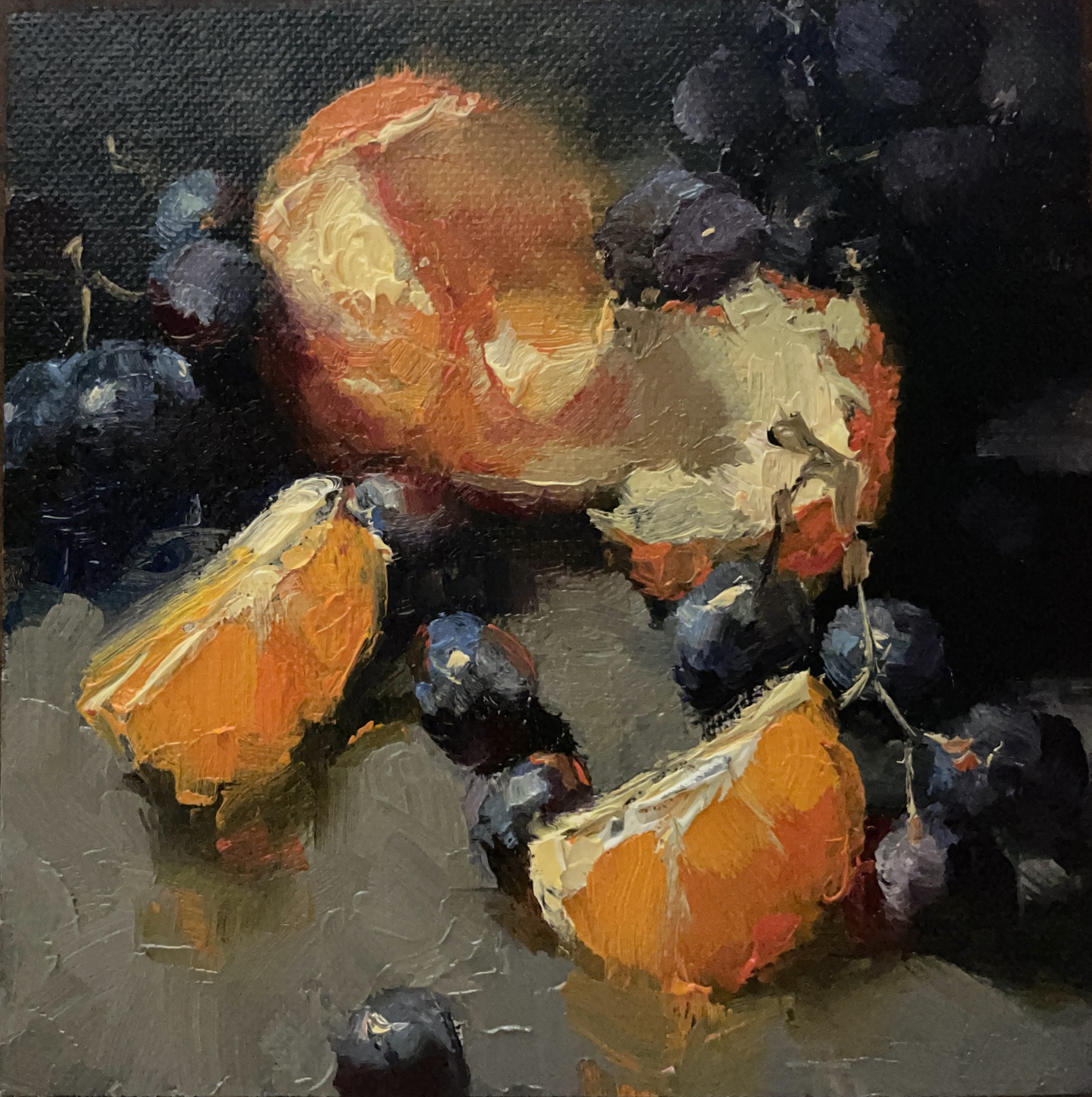 Tangerine Slices by Carol Tarzier