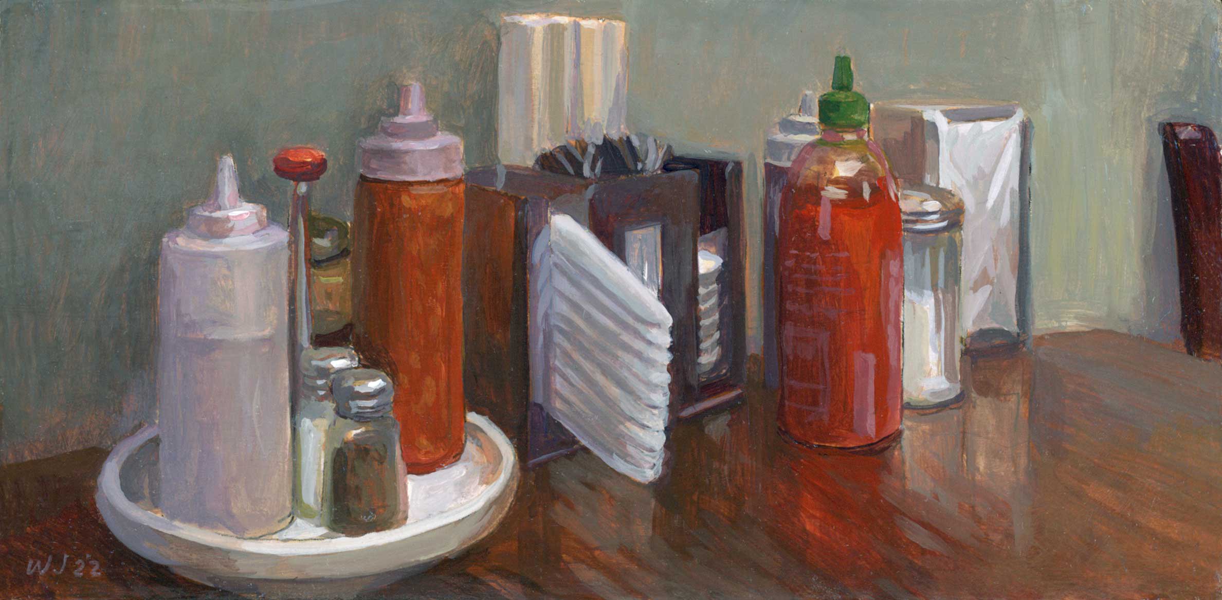 Noodle Condiments and Utensils by Wayne Jiang