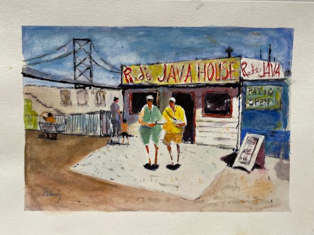 Red's Java House by Bill Delaney