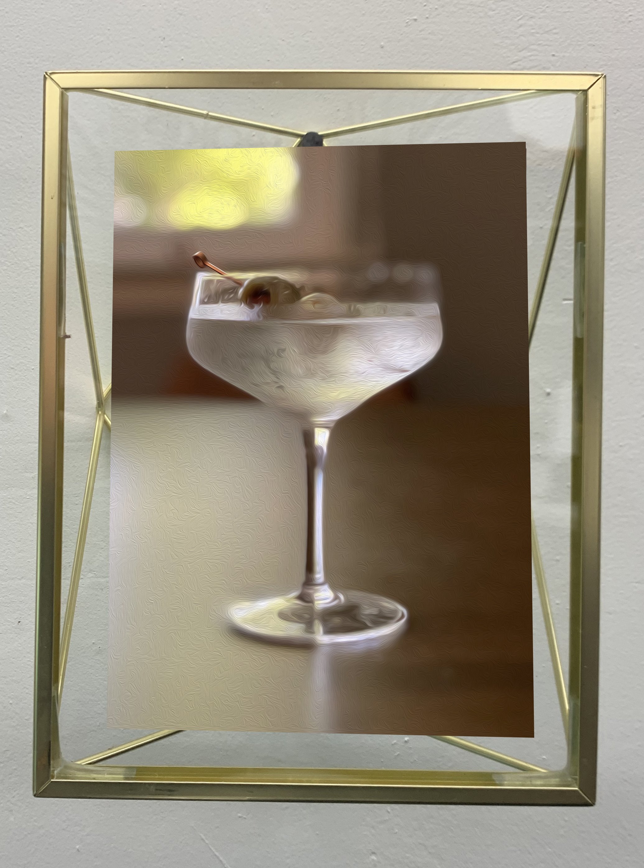 A Classic Gin Martini by Lindsey Millikan