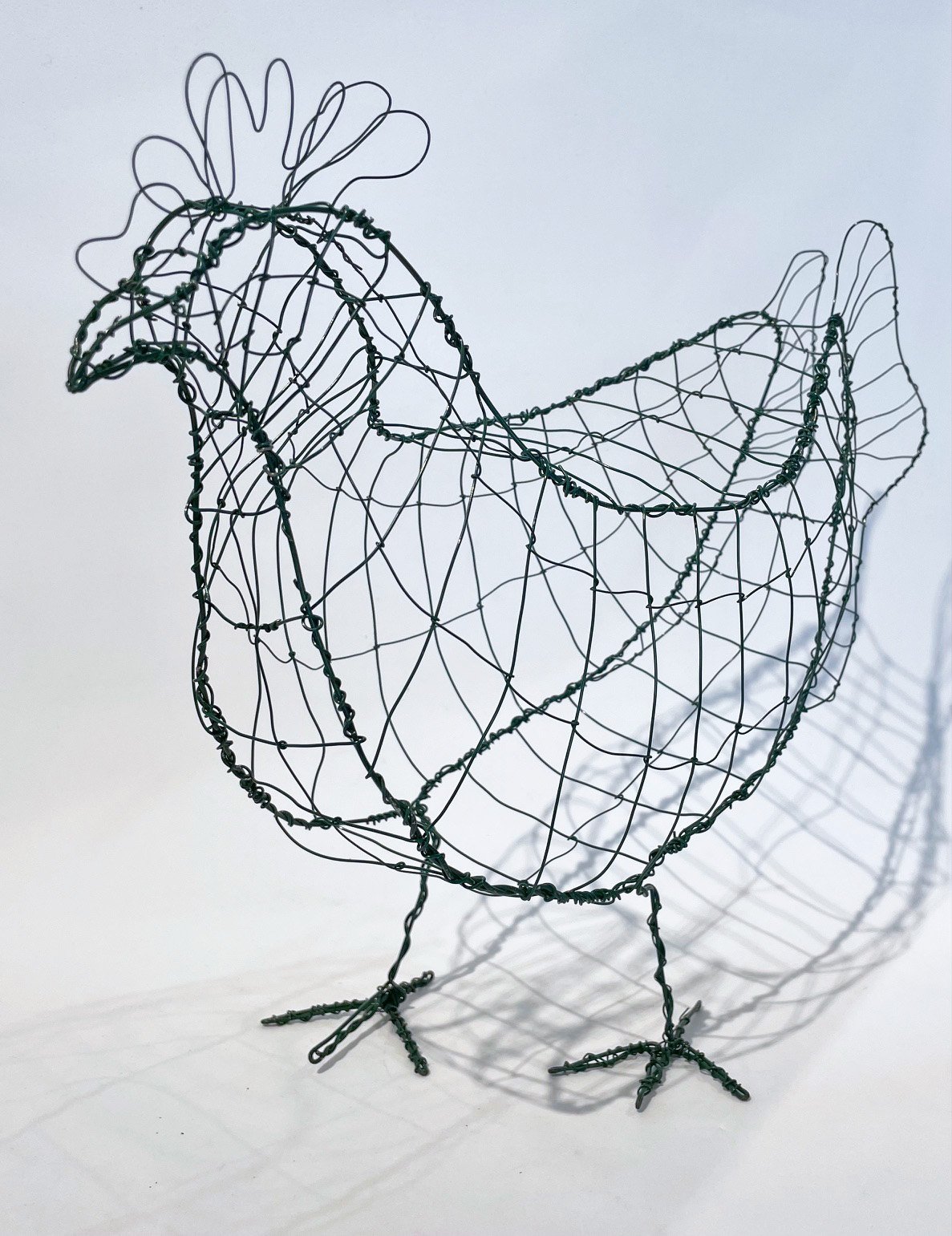 Wire Rooster by Nancy Overton