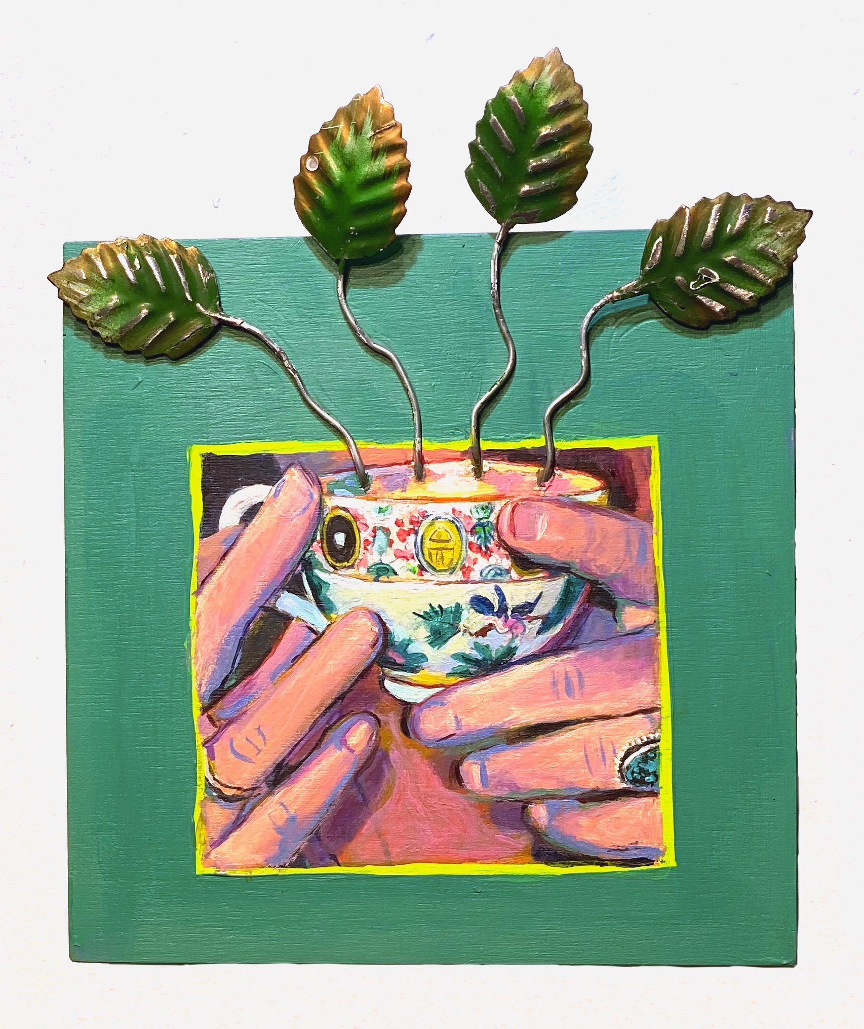 Tea Leaves by Mirto Golino