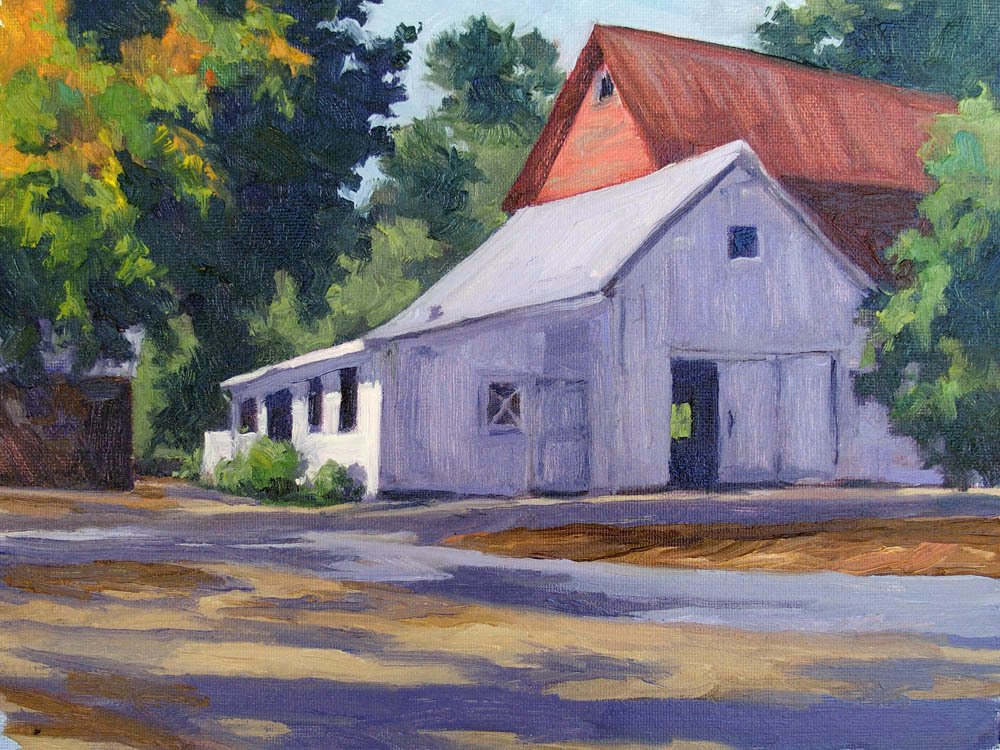 Dairy Barn by Julia Munger Seelos