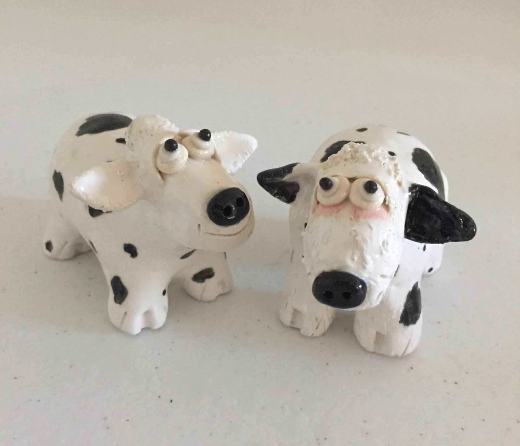 Cow Salt & Pepper Shakers by Sue Levin