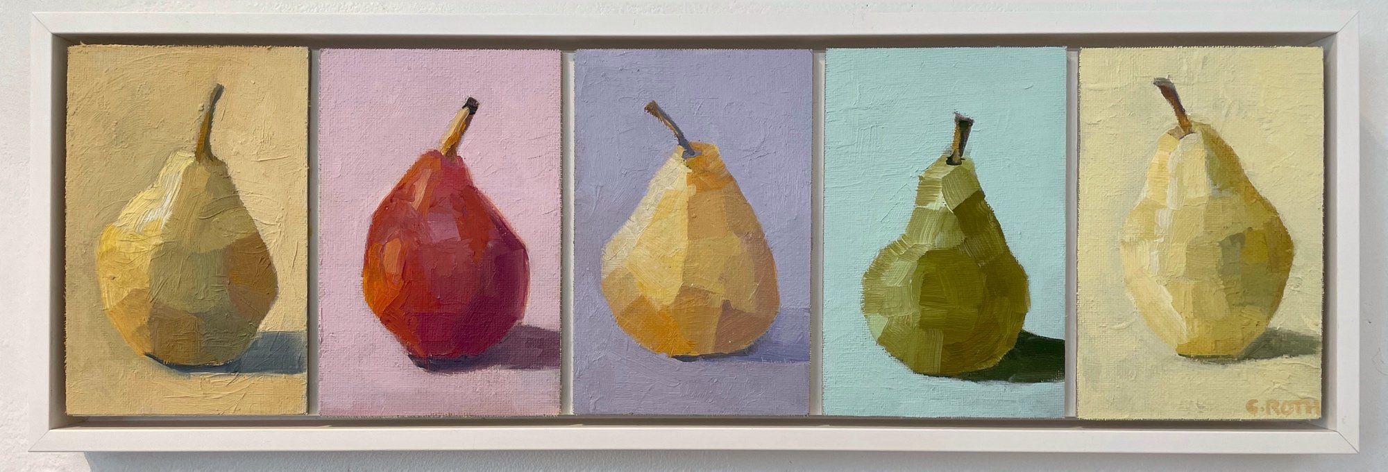 Five Pears by Carla Roth