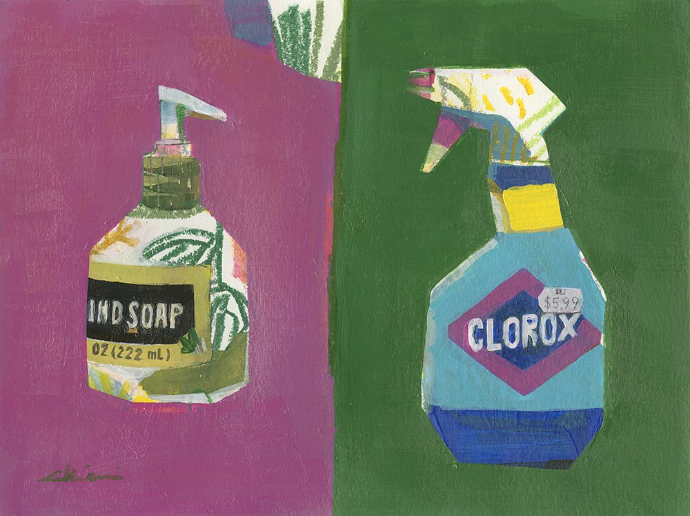 Must Have Items: Pink and Green Detergent by Chiami Sekine