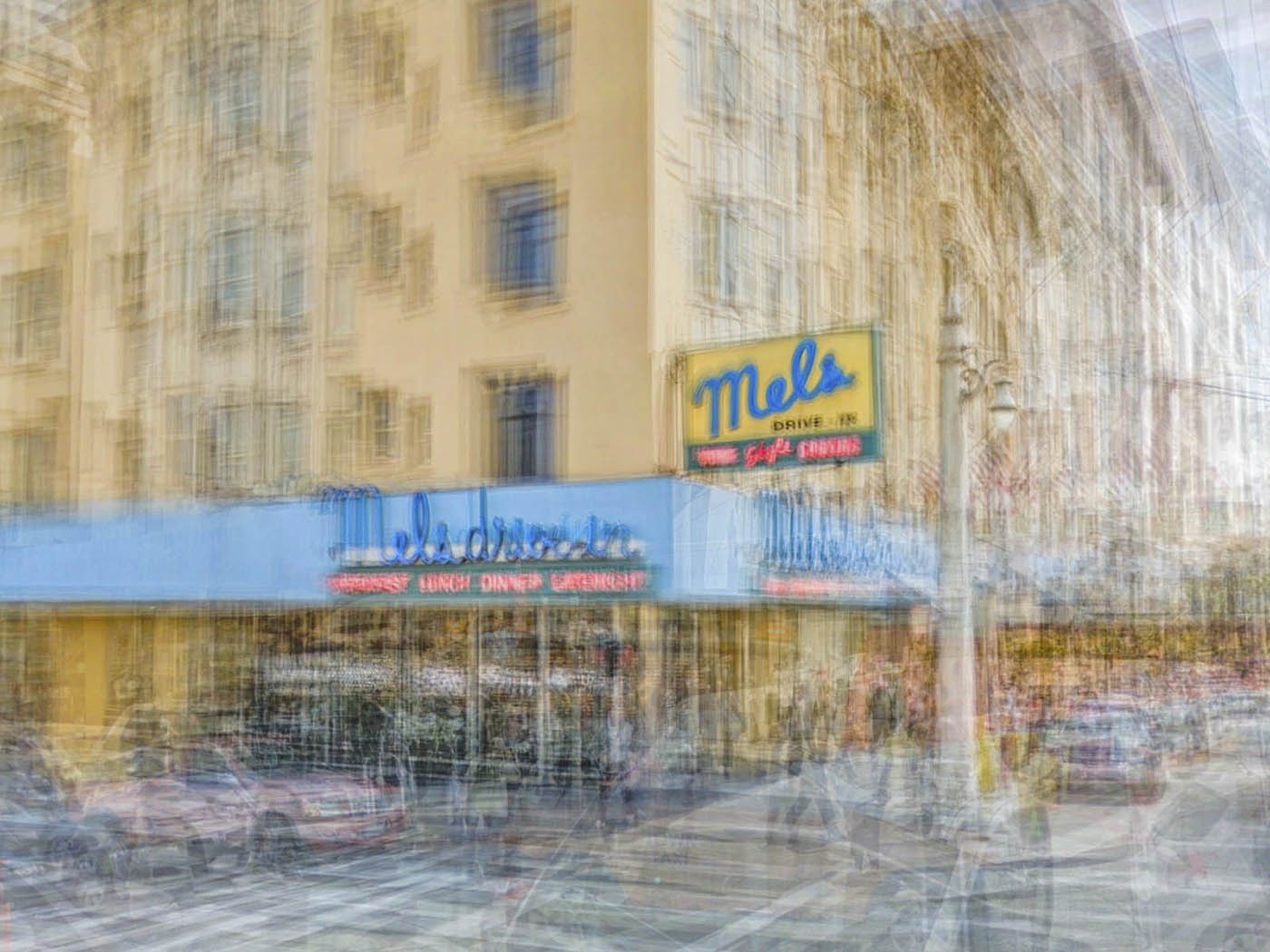 Mel's on Van Ness In by Pep Ventosa